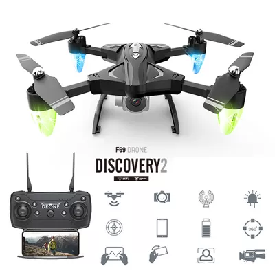 F69 Drone Discovery 2  Folder After Width Only 13.5cm Professional Drone Fashion Technology Power full Wish Flying supplier